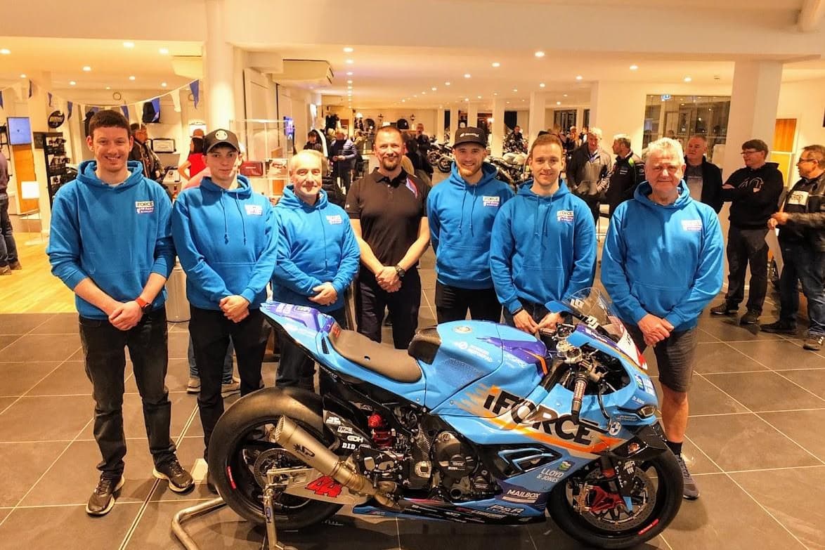 PR Racing British Superbike racers rode into Preston to take part in a