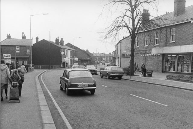 And still looking at Booth on Towngate - here we see a wider view of the whole road - again taken in the 80s