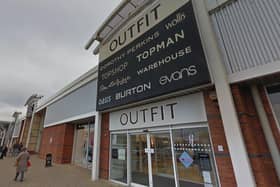 A range of top clothing brands were part of the Outfit store on Deepdale Shopping Park - but which single retailer is set to take their place? (image: Google)