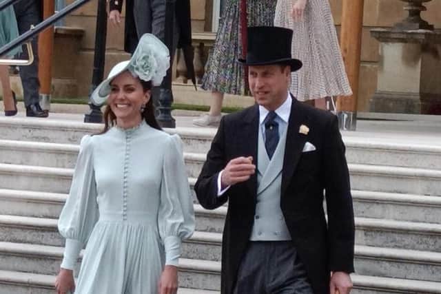 Prince William and Kate were dressed to impress