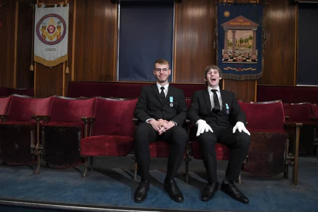 UCLan students Radu Cheosea and Dean Cook have become members of the Freemasons at Preston Guild Lodge