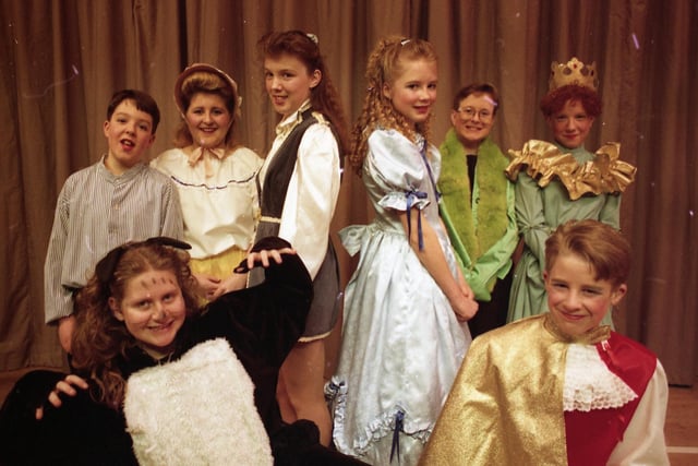 Youngsters from Carr Hill High School, Kirkham, put their best feet forward in a stage production of Puss in Boots