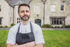 Chef Mark Birchall outside Moor Hall