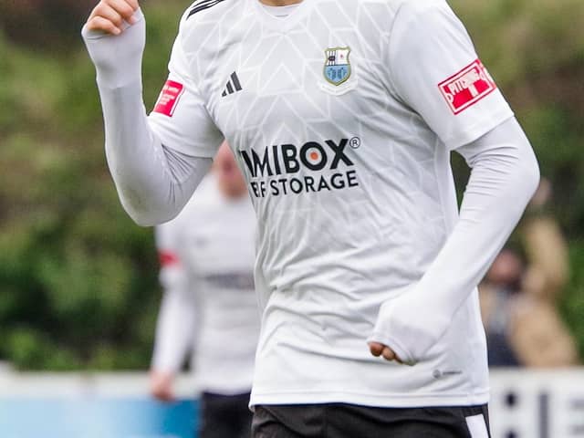 Brig goalscorer Robbie Cleary (photo: Ruth Hornby)