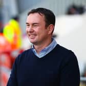 Morecambe boss Derek Adams Picture: Jack Taylor