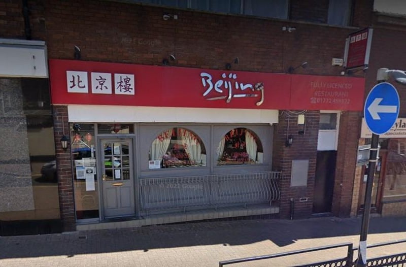 The Beijing Restaurant offers traditional Chinese food and an unlimited four-course meal on Sundays.It rates as 4.3/5 on Google Reviews.