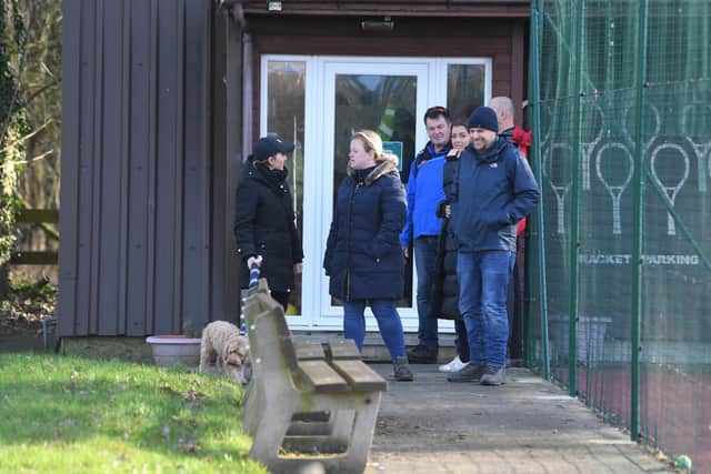 Photo Neil Cross; The search for Nicola Bulley in St Michael's continues