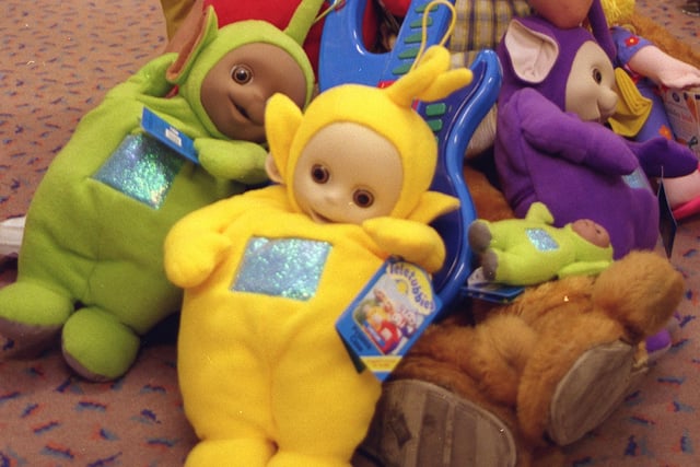 Another one of those toys that became hard to find was a Teletubbies figure. The plush toys were like gold dust. Although Teletubbies was aimed at children between the ages of one and four, it quickly gained a substantial cult following with older generations