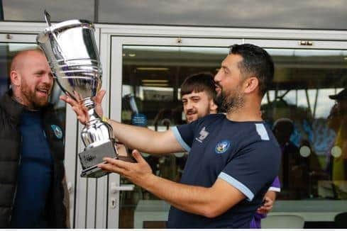 Club manager and chairman Yasin Onemli. Photo by Steven Taylor