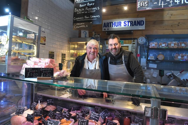 Photo Neil Cross; The character at Preston Market Hall that is celebrating its 5th anniversary