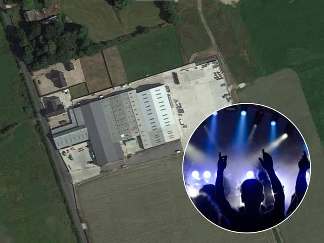 Controversial plans to host a series of entertainment events at a rural site in Over Wyre have been approved (Credit: Google/ Inset: Wolfgang)