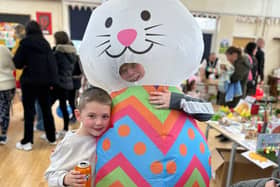 Think the Easter Bunny has had too many eggs!