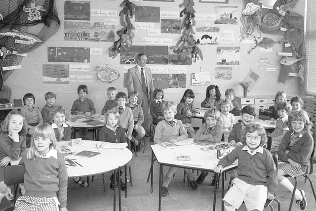 It's good to be back! That was the message from these Lancashire children who were 'evacuated' to another school while emergency repairs were carried out on their own classrooms. The 200 pupils left Clifton County School in Clitheroe Road, Lytham when cracks started appearing in the walls. Temporary accommodation was found nearby in Sydney Street, but they are back after an extended Easter break