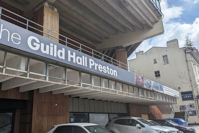Work is ongoing at the Guild Hall, Preston City Council has said
