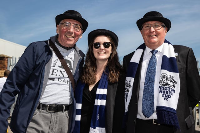 Preston North End supporters enjoying their annual Gentry Day celebration