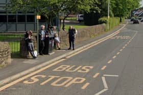 This stop on Preston Road is one of those whose 'clearway' area will be extended (image: Google)