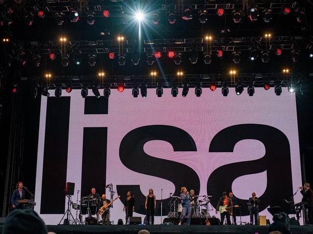 Lisa Stansfield on stage