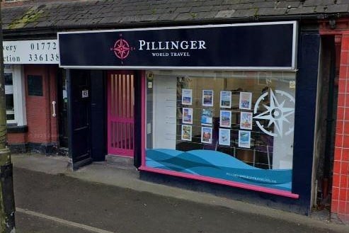 Pillinger World Travel - 4.3 stars - Cann Bridge Street, Preston, PR5 4DJ