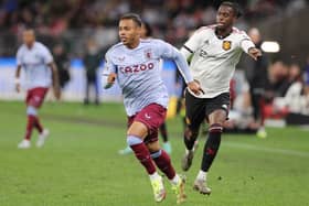 Cameron Archer in action for Aston Villa in pre-season