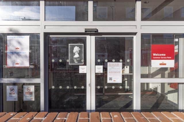 Royal Mail delivery office have been closed due to strike action. Picture credit: Belinda Jiao/PA