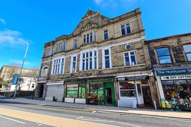 A substantial Lancashire County Council property in Padiham, which housed the town’s youth centre and is home to three shops, will go up for auction next week.