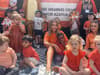 Safiyya Vorajee, founder of The Azaylia Foundation, visits Kids Planet Preston for their 'Wear Orange for Azaylia' day