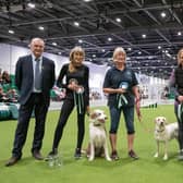 Julie Darlington with Bohemian Spirit (Skeeter) won through to Crufts after winning the Large Novice ABC Agility competition. Photo: The Kennel Club - Yulia Titovets