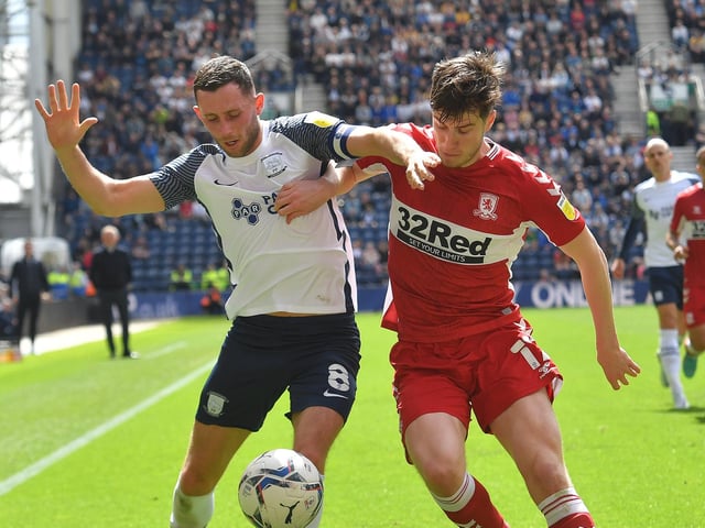 The skipper scored PNE's opener, showing good technique to bring down a cross and hook home a shot. He drove North End forward and was more like the Browne of old.