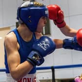 Monae Smith of Sharpstyle became and England Boxing Junior champion in Surrey
