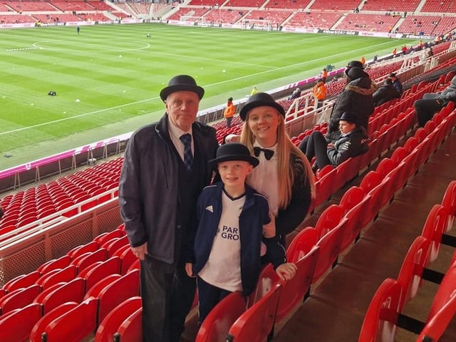 Picture from Chris Martin inside the Riverside Stadium