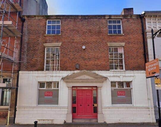 The early 19th century building on Chapel Street which could soon add to the tally of apartments around Winckley Square (image: Google)