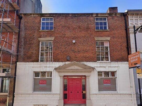 The early 19th century building on Chapel Street which could soon add to the tally of apartments around Winckley Square (image: Google)
