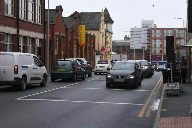 Traffic on Corporation Street is regularly at a standstill