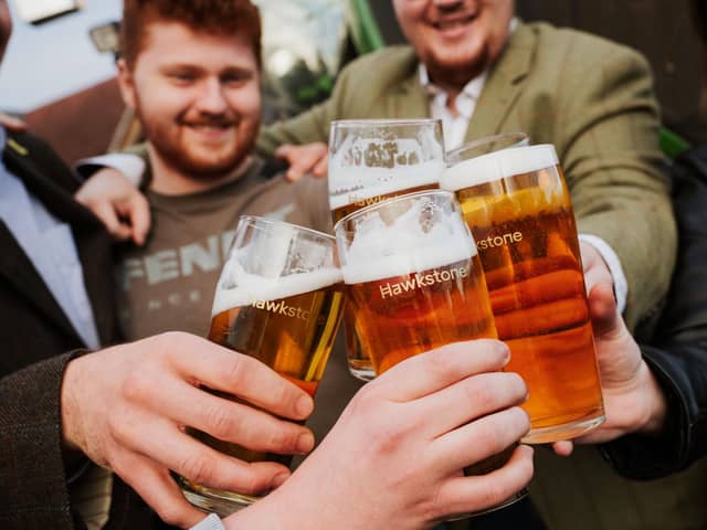 Two pubs in Lancashire will be pouring Jeremy Clarkson’s award-winning, Hawkstone Premium lager