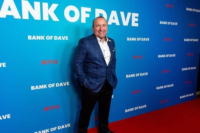 Sabden resident and owner of Dave Fishwick Minibus Sale in Colne, Dave became a global name this year thanks to the Netflix biopic Bank of Dave.