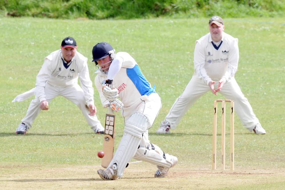 Joe McMillan for Great Eccleston in their game against Hoghton