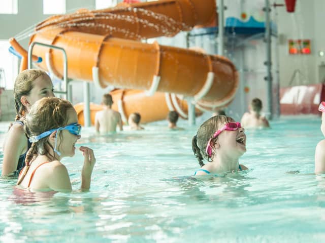 The Pool features two state-of-the-art water slides, a splash and play zone and swimming pool. There is an interactive water slide AquaSmash where you score points by touching the coloured sensors while sliding down. And lets you discover which family member sets the best score of the day. There is also a red speed slide where you can clock you times on the digital scoreboard. Alternatively, you can get drenched under the Supersplash bucket or soak everyone with rotating water cannons. Good watery fun for all the family, but must be booked in advance. Height restrictions apply. Adult tickets £5.42 Children (3 - 15 YEARS) £3.65