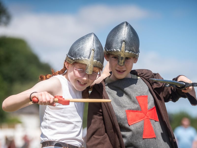 Heysham Viking Festival 2026 - children enjoyed dressing up as Vikings for the day.