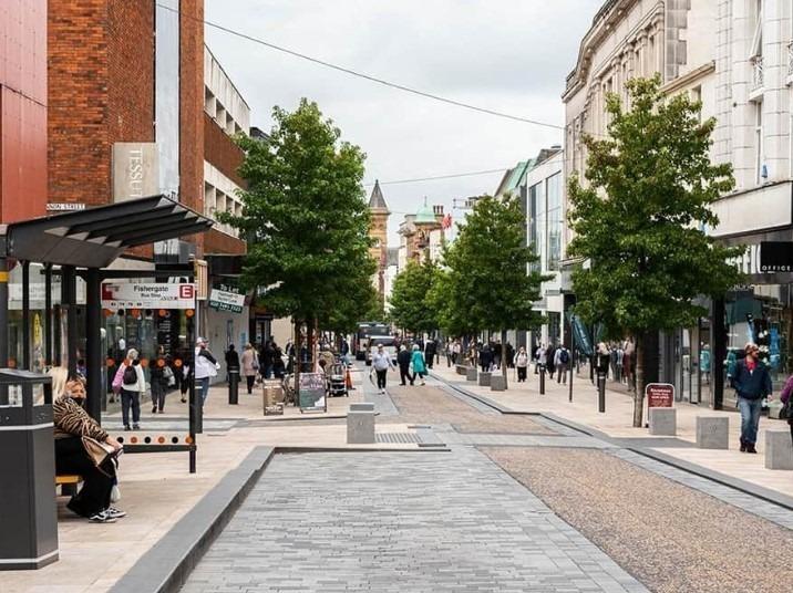 Preston Town Centre recorded 5 vehicle crimes in March 2023: =69th highest in North West