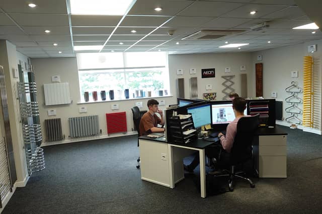 The showroom at 6-18 Tulketh Brow