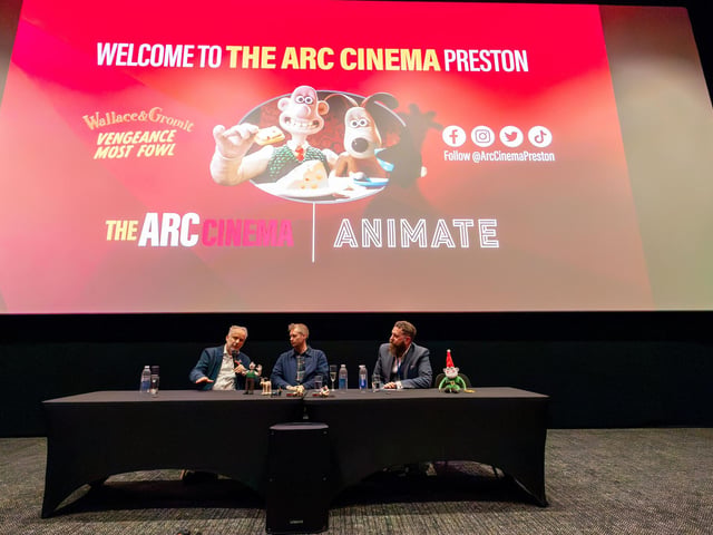 Q&A with Nick Park & Merlin Crossingham