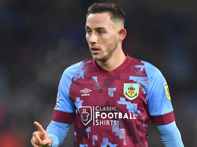 Burnley's Josh Brownhill

The EFL Sky Bet Championship - Burnley v West Bromwich Albion - Friday 20th January 2023 - Turf Moor - Burnley