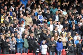 Preston North End fans anticipate kick-off