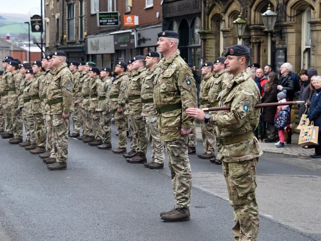 Many lined the streets to watch the parade