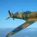 A World War Two Spitfire will grace the sky above this year's Vintage by the Sea festival. Photo courtesy of the Battle of Britain Memorial Flight.