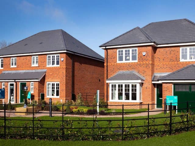 The Anwyl show homes at Mill Green in Warton