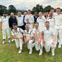 Preston North End CC pose with the trophy