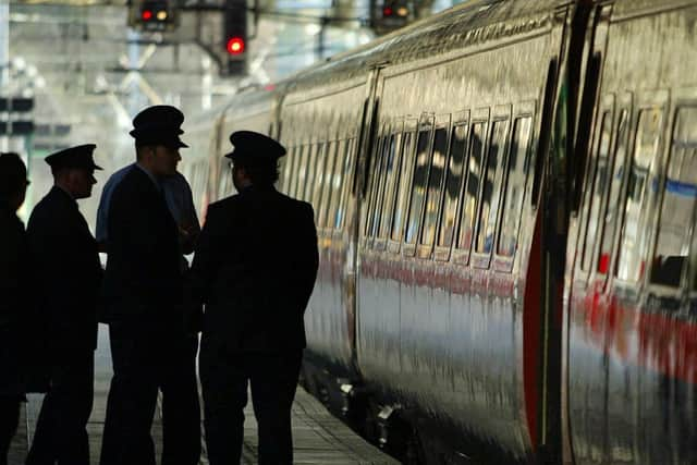 Half of Britain’s rail lines will be closed during next week’s strikes, Network Rail said.  Photo: David Cheskin/PA