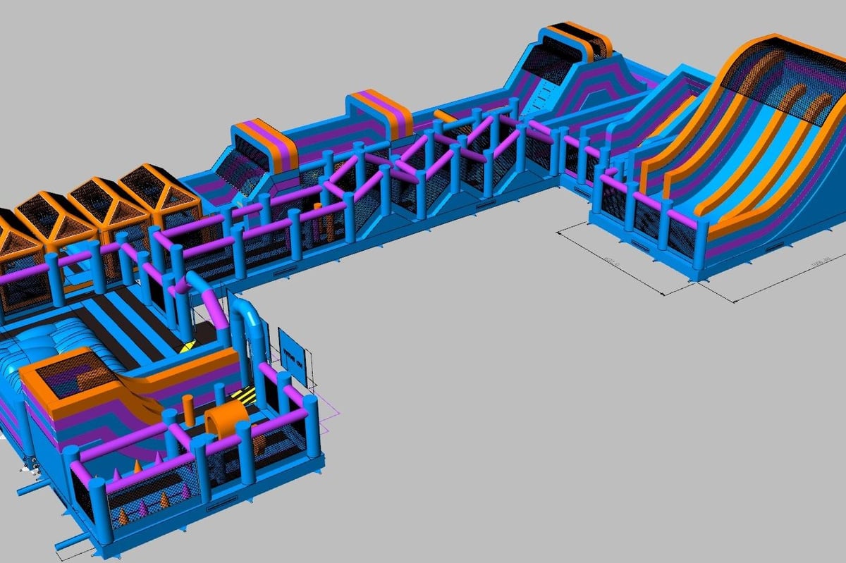 Pop-up inflatable theme park - only 40 minutes drive from Preston - is coming to Lancashire this weekend