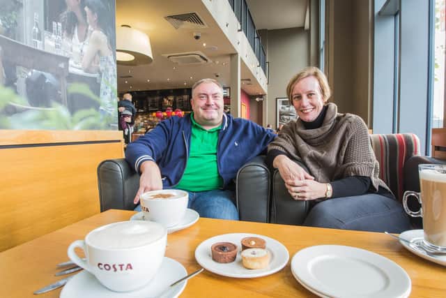 Simon and Tracy Vardy of Sim Trava which has used a £7.1m funding package from HSBC UK to add a further 17 sites to its existing portfolio of Costa Coffee franchise stores
